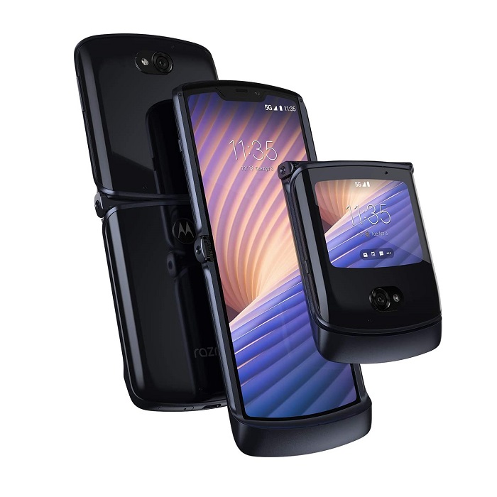 buy Cell Phone Motorola Moto Razr 5G XT2071 256GB - Polished Graphite - click for details
